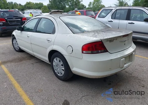 2003 Chrysler Sebring Lx z USA, uszkodzony, nr VIN 1C3EL46X43N109686